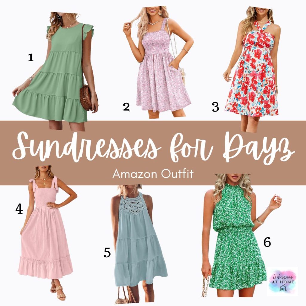 sundresses are the perfect go to outfits for moms